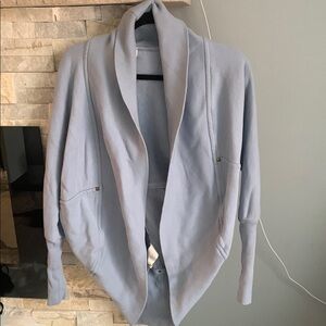 Wilfred Women's Gray Shawl Collar sweater